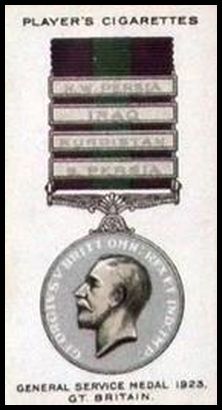 26 The General Service Medal, 1923